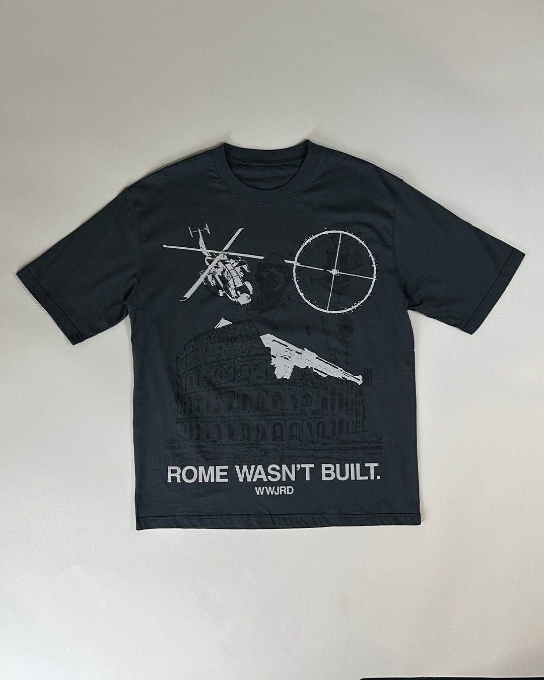 Rome Tee Dark Grey